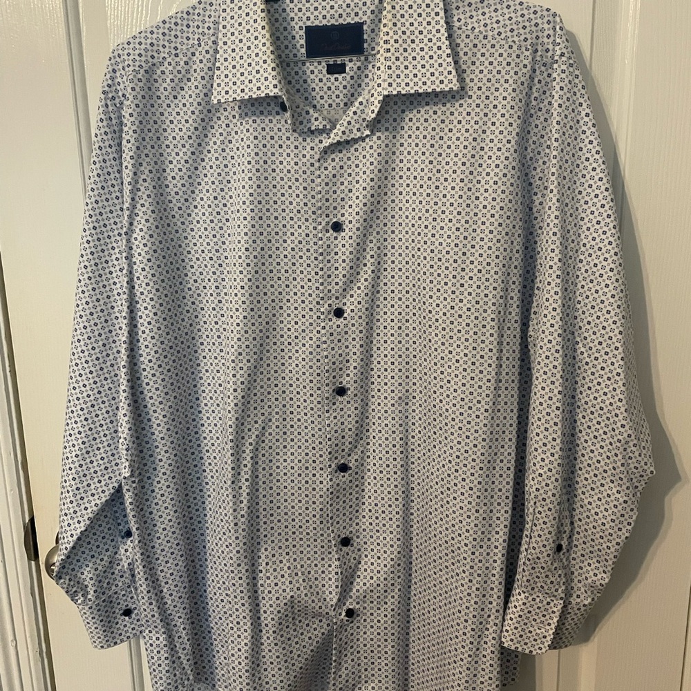 David Donahue 100% Cotton Shirt
